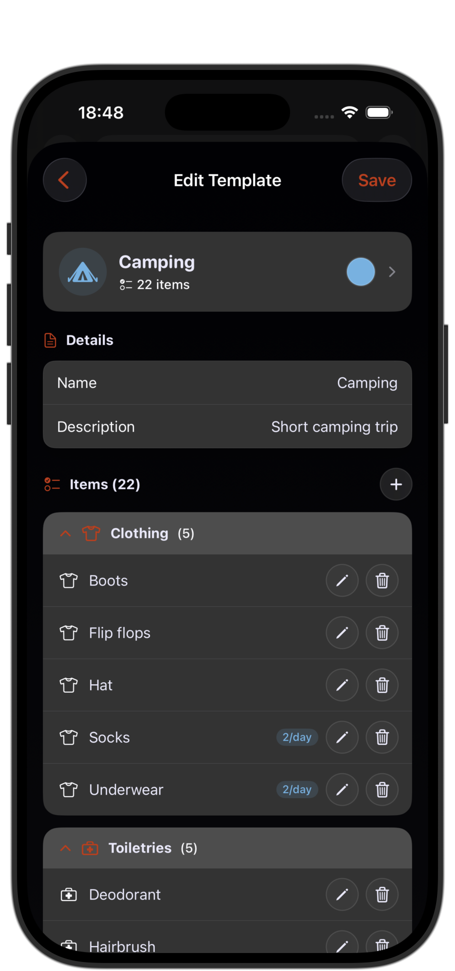Zmew — custom packing template editor