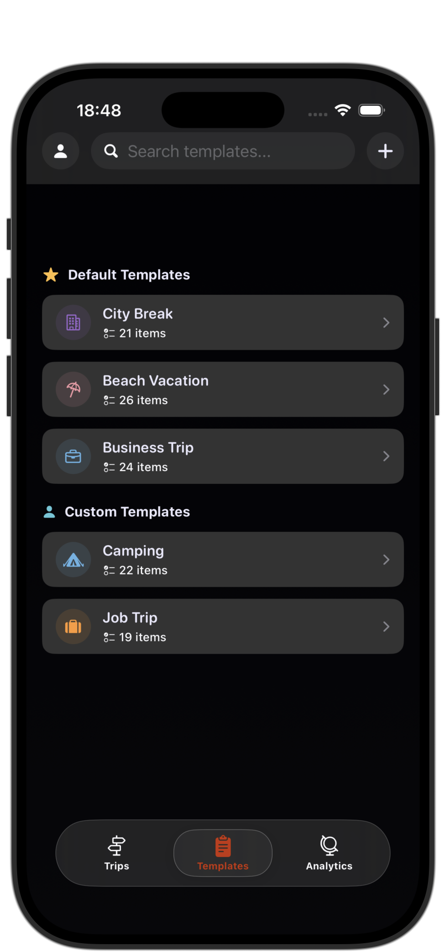 Zmew — packing templates